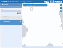 Tablet Screenshot of ag-geo.ch